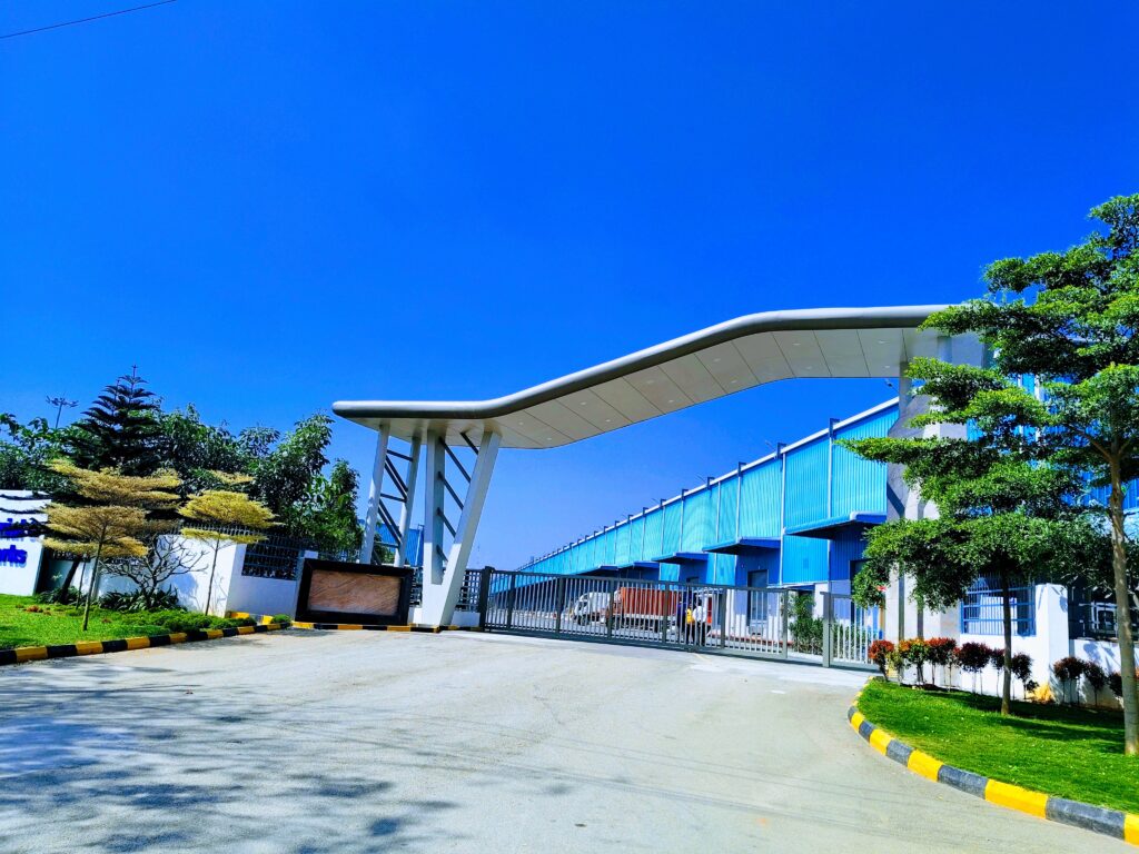 Fabrication workshop at TJ Fabrication Hosur – precision metal works